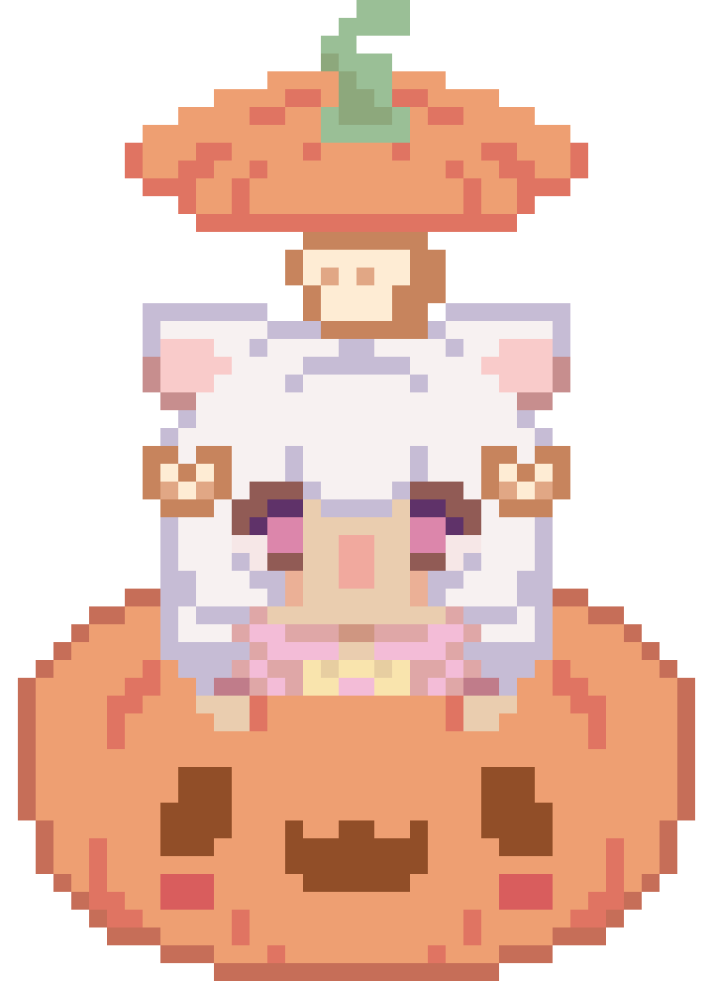 pixel pumpki ➜ lala